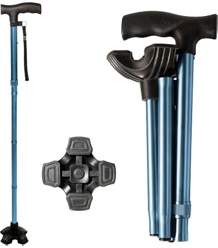 Amazon.com: Stander Wonder Cane, Foldable Walking-Cane for